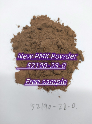 CAS 52190-28-0 پودر PMK قهوه ای 2-Bromo-3',4'-(Methylenedioxy)Propiophenone موجود است